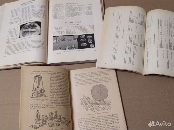 Книги советские по кулинарии