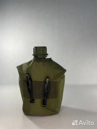 Фляжка армейская с котелком