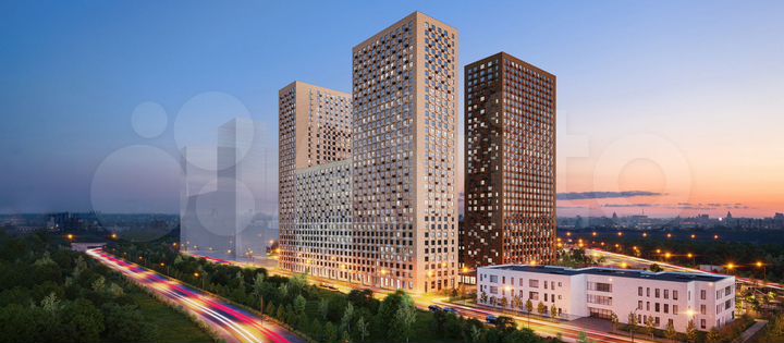 Квартира-студия, 25,5 м², 13/33 эт.