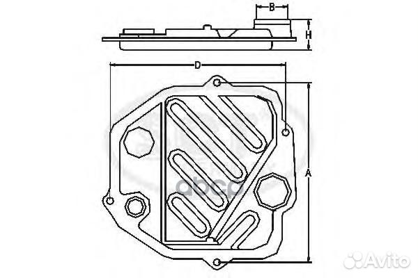 SCT SG 1072 Toyota Avensis SG1072 SCT