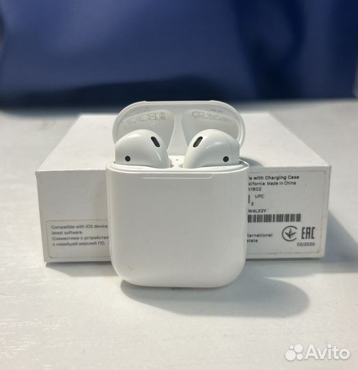 Беспроводные наушники apple airpods 2