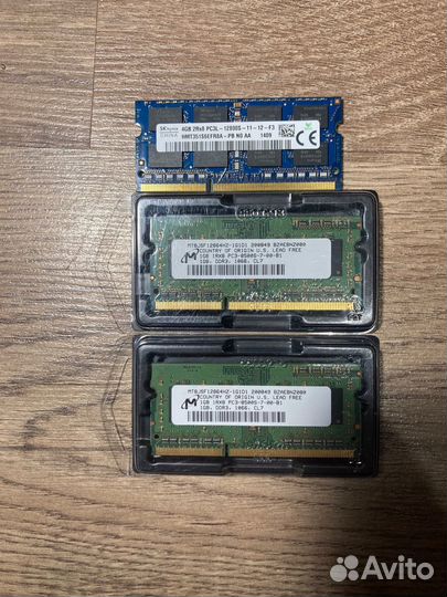 Оперативная память DDR3 ноутбук/сервер