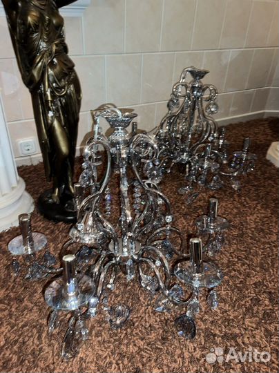 Люстра большая подвесная