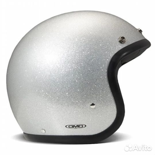 DMD Vintage open face helmet Серебристый