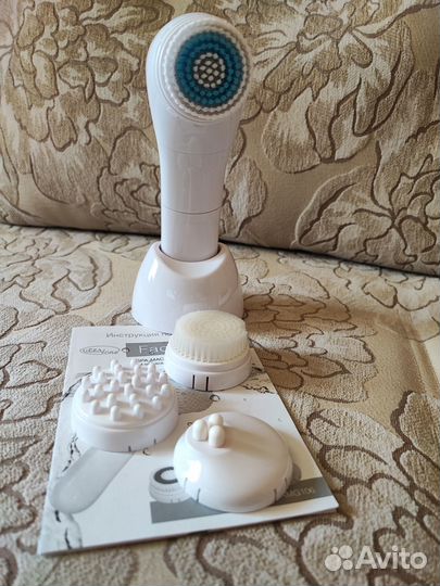Массажер для ухода за лицом с 4 насадками Gezatone