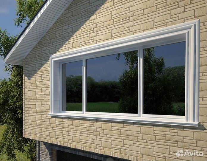 Окна трёхкамерные в рассрочку