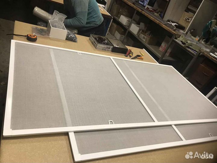 Москитная сетка Антипыль RAL8603