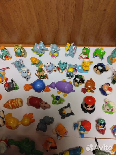 Игрушки из киндера 90х