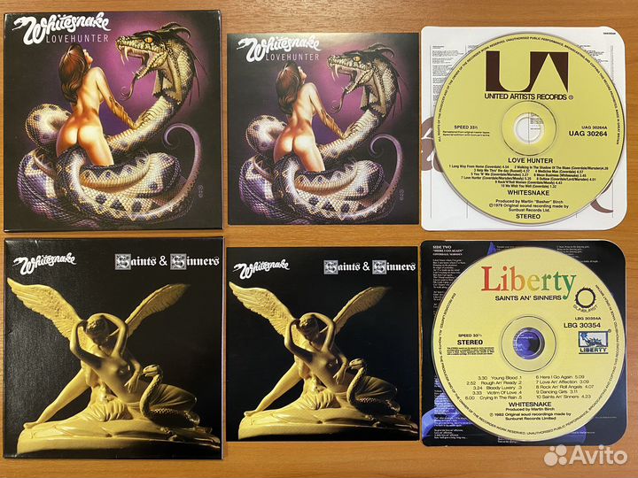 Whitesnake 5x Mini LP CD