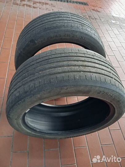 Continental SportContact 6 275/45 R21 и 315/40 R21