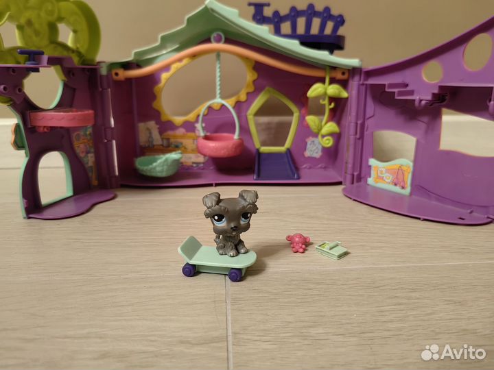 Littlest Pet Shop дом+игрушка+аксессуары