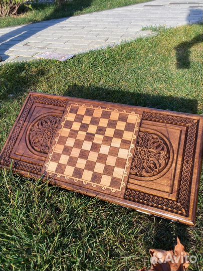 Нарды шашки ручной работы бесплатная доставка