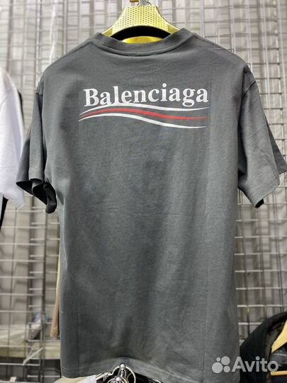 Balenciaga футболка оверсайз