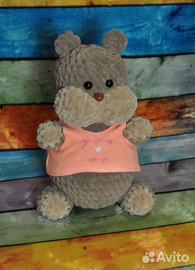 Хомячок вязаный ручной работы