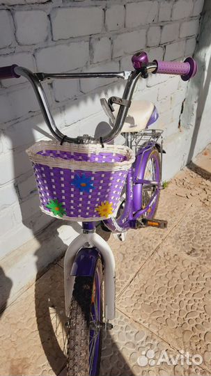 Детский Велосипед 16 Nameless Lady, фиолет/белый