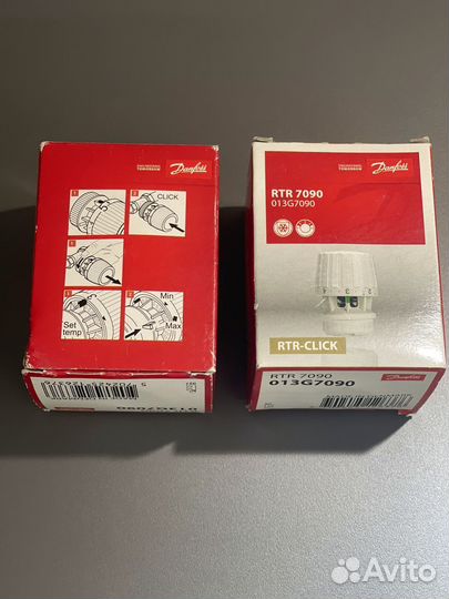 Термоголовка Danfoss RTR 7090