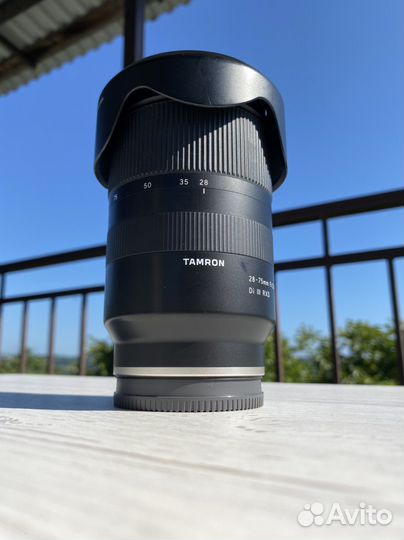Объектив tamron для sony 28-75 mm f2.8 Di III RXD