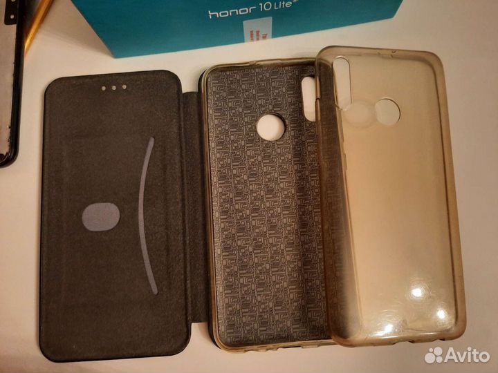 Чехол-книжка на Honor 10 lite коробка оригинальна