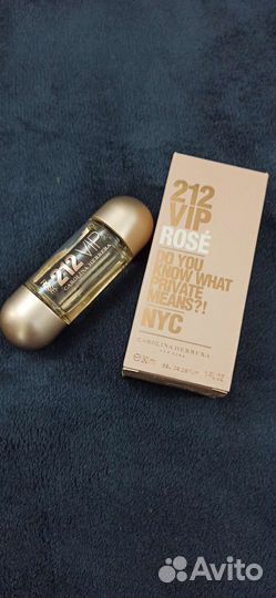 Духи женские 212 VIP 30ml.Carolina Herrera