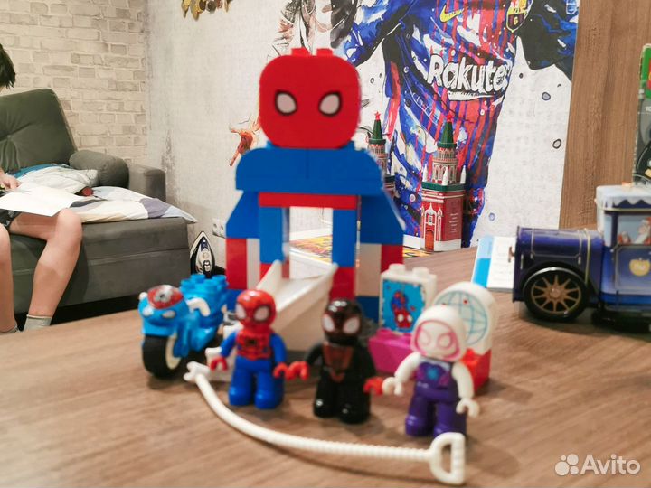 Lego дупло Штаб квартира Человека-паука 10940