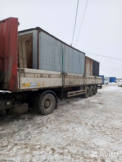 Аренда шаланды, длинномер 20 тонн, бортовая