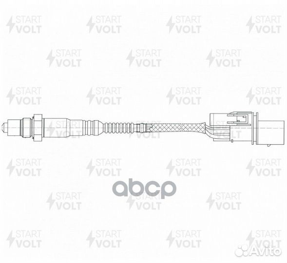 Датчик кислородный для а/м BMW 3 E46 (98) /X3 E