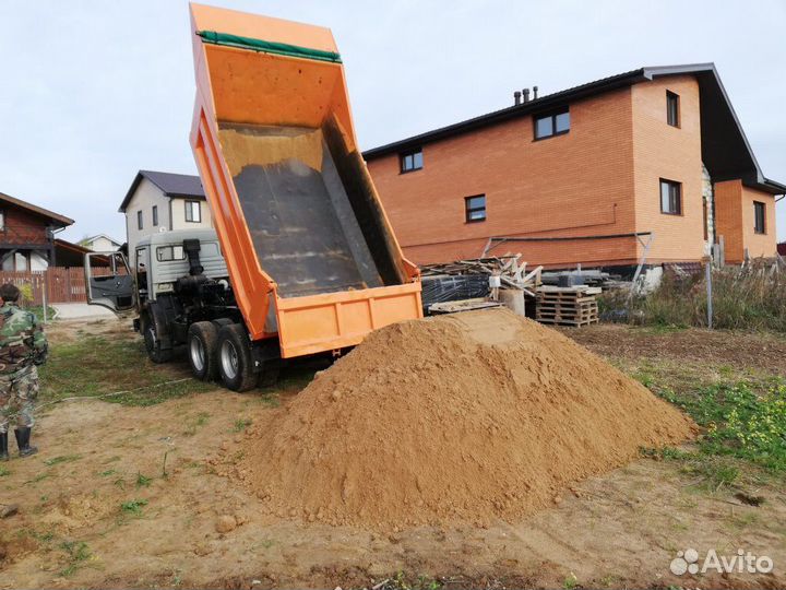 Песок строительный