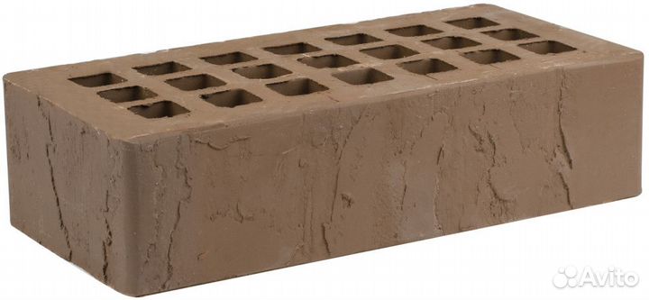 Лицевой кирпич темный