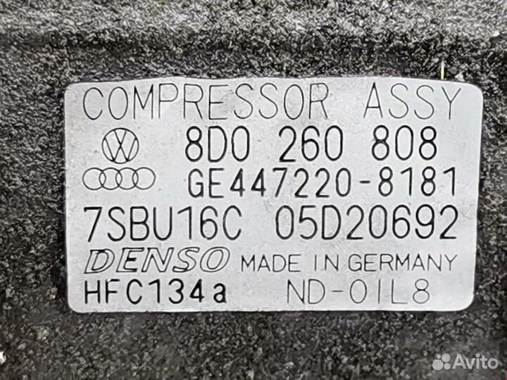 Компрессор кондиционера для Volkswagen Passat 5 GP