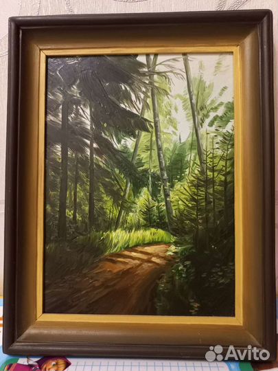 Картина маслом на холсте