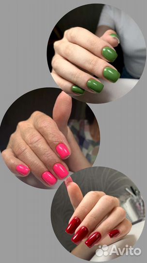 Наращивание ногтей. Покрытие гель лаком