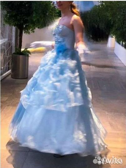 Платье бальное вечернее