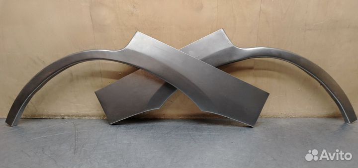 Задние арки BMW (E39) комплект цинк