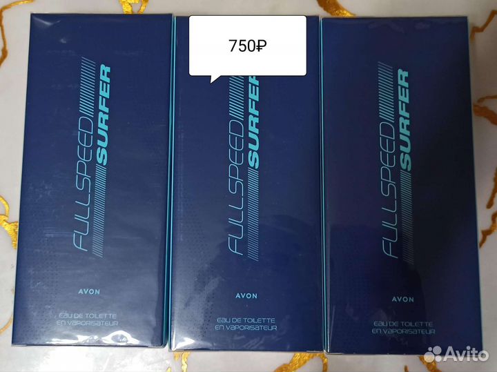 Туалетная вода мужская эйвон фуллспид 75мл