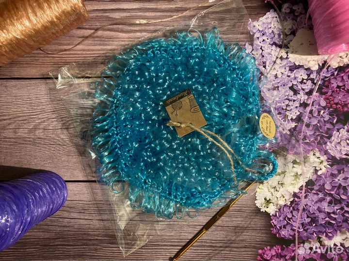 Мочалка ручной работы