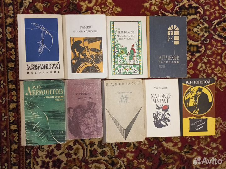 Книги школьная программа + классика