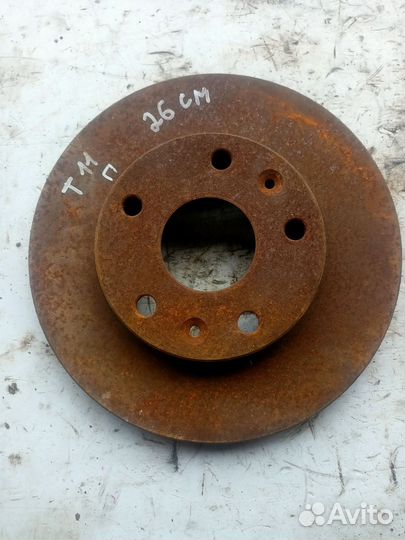 Диск тормозной передний Chery Tiggo T11