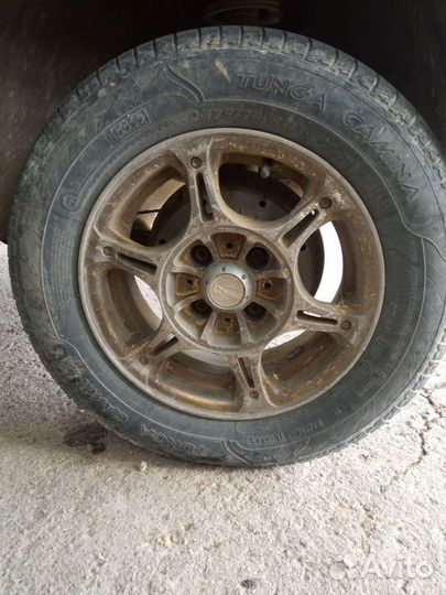 Литые диски r13 на ваз с резиной