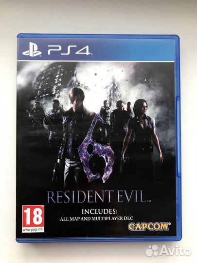Resident Evil 6 ps4