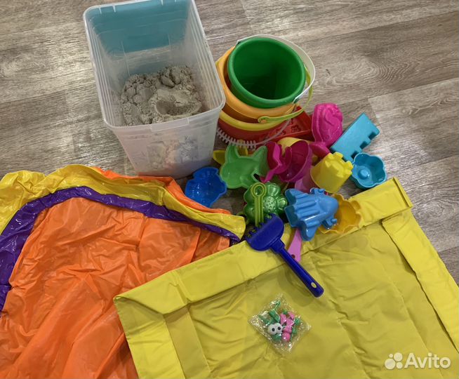 Кинетический песок набор