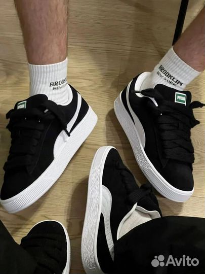 Кеды мужские puma suede xl натуральные 40-44