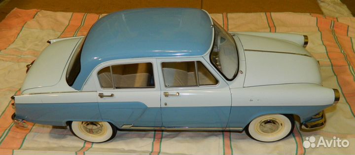 Сборная модель деагостини Волга газ 21 1:8