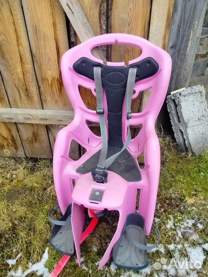 Детское велокресло на багажник PE PE