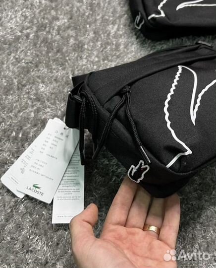 Сумка lacoste мужская cross body