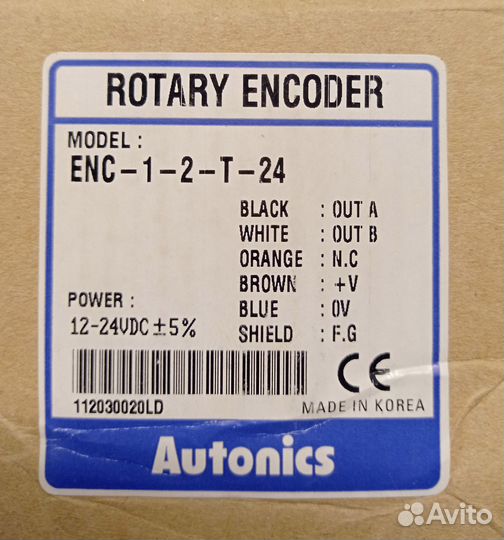 Энкодер с мерным колесом ENC-1-2-T-24 Autonics