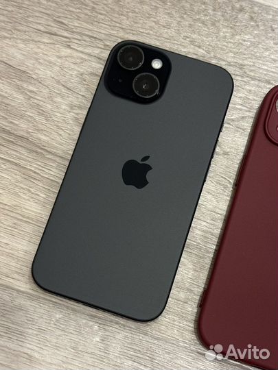 iPhone 15, Black, 256GB (Sim+eSim)