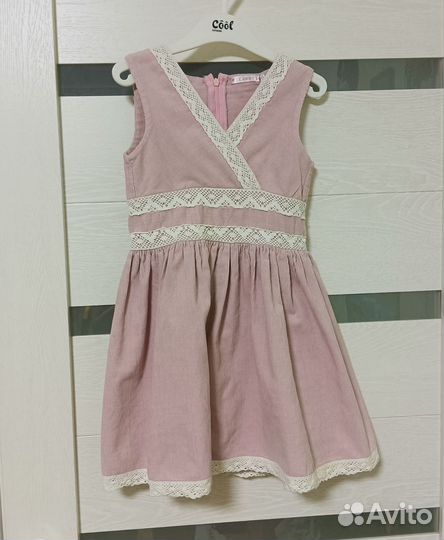 Платье на дев 6-8л