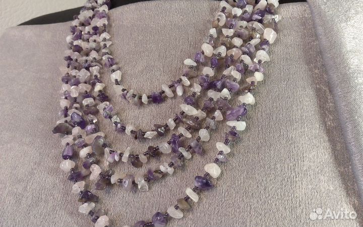 Бусы из натуральных камней