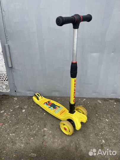 Самокат детский трехколесный kreiss premium