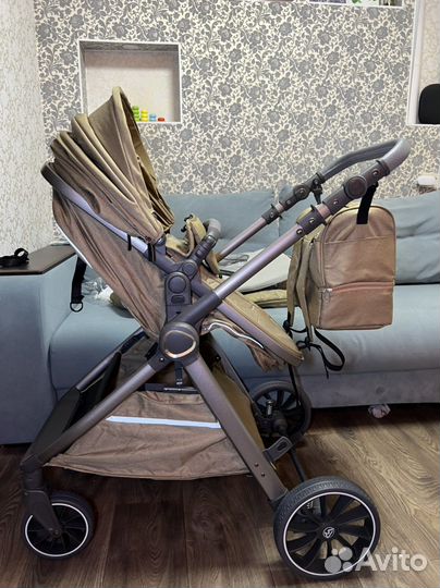 Коляска 2 в 1 luxmom V8